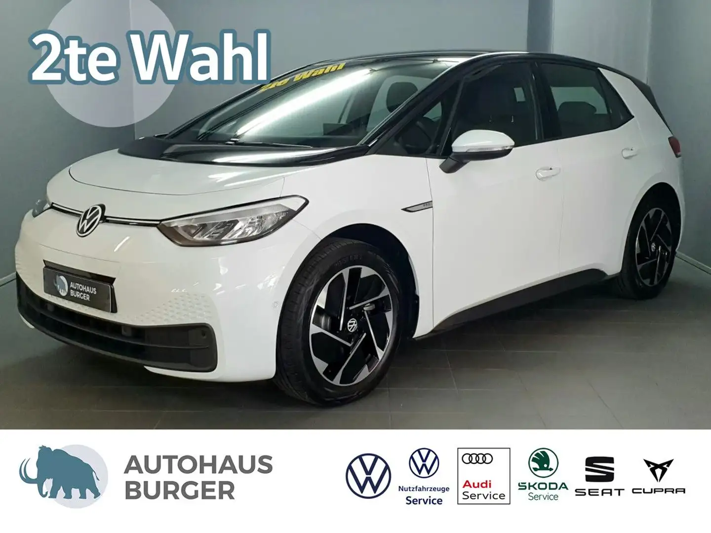 Volkswagen ID.3 Pro Performance 2te Wahl/ACC/Navi/AppConn LED Wit - 1
