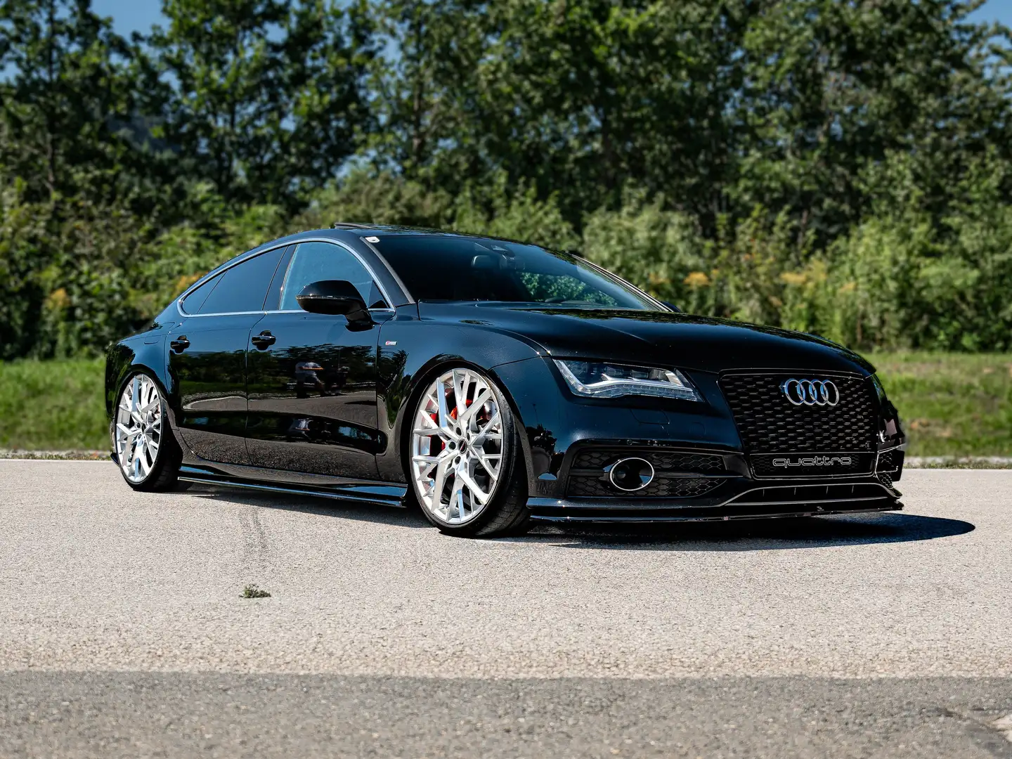 Audi A7 3,0 TFSI quattro | Luftfahrwerk | LED | Schiebe Schwarz - 1
