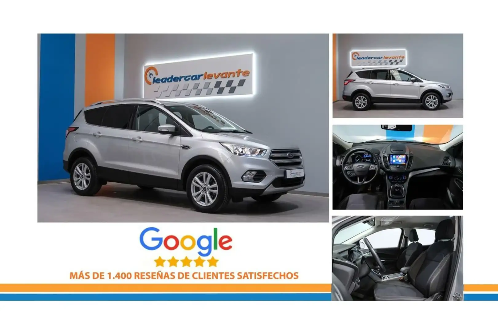 Ford Kuga 1.5 TREND 120CV 4X2 Plateado - 2