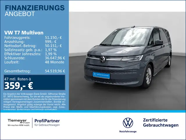 Volkswagen T7 Multivan LIFE LM19 360 PANO ST.HEIZ AHK ACC