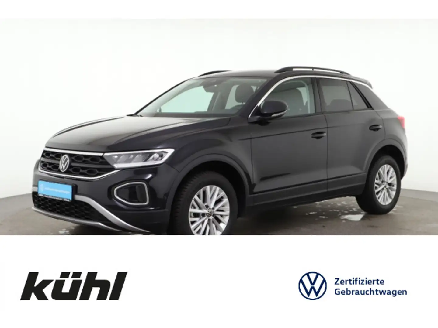Volkswagen T-Roc 1.0 TSI Life LED App-Connect Noir - 1