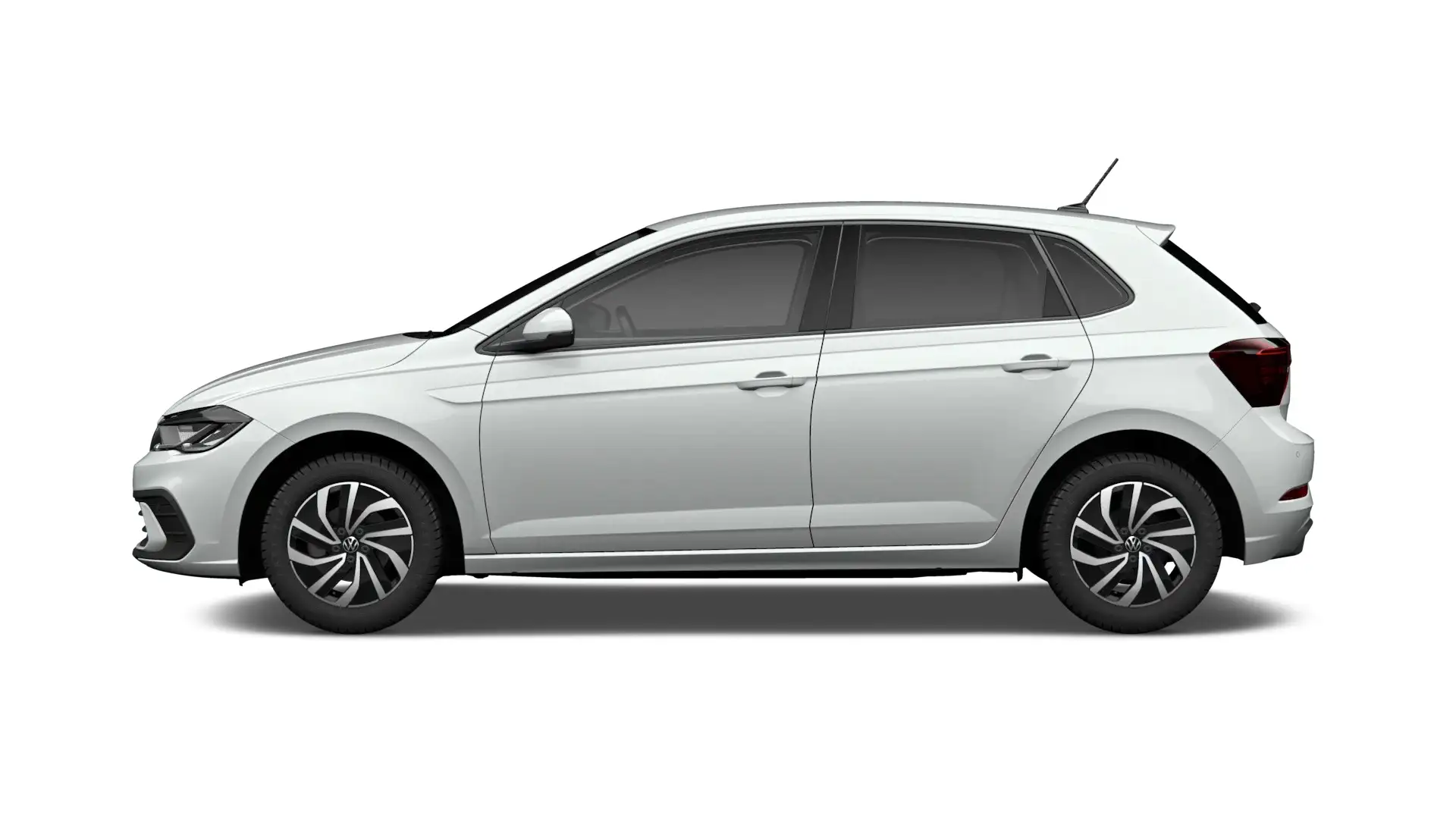 Volkswagen Polo 1.0 TSI 95 5MT Life Edition Zijruiten achter en ac Wit - 2