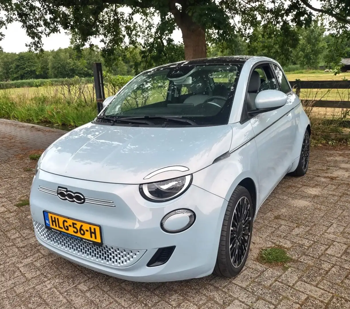 Fiat 500 E-Panodak- SummerSale korting 2000 eur!! Blauw - 1