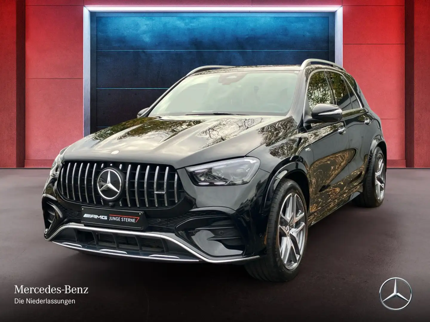 Mercedes-Benz GLE 53 AMG GLE 53 HYBRID 4M PANO+360+AHK+MULTIBEAM+21"+HUD+9G Schwarz - 2