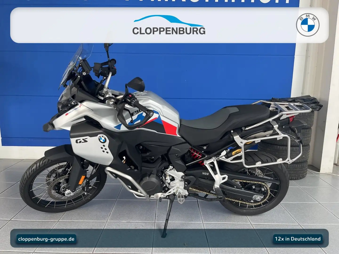 BMW F 900 GS Adventure Akrapovic;Ride PRO;M Kette Blanco - 2
