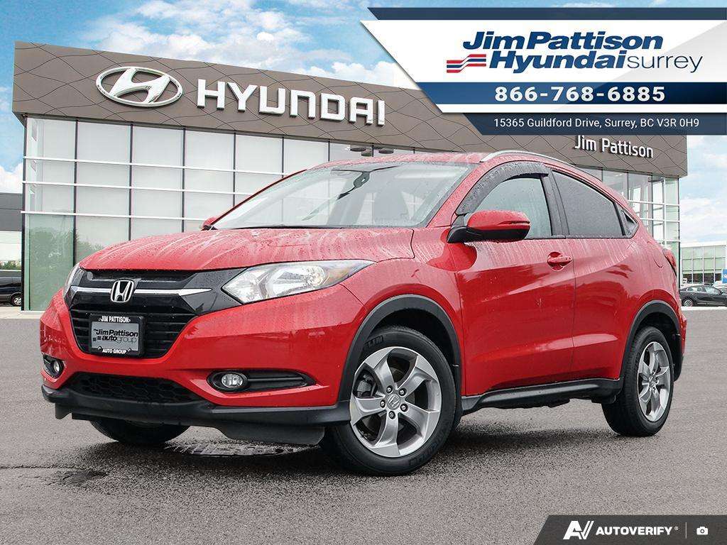 Red 2017 Honda HR-V SUV / Crossover All-Wheel Drive Automatic