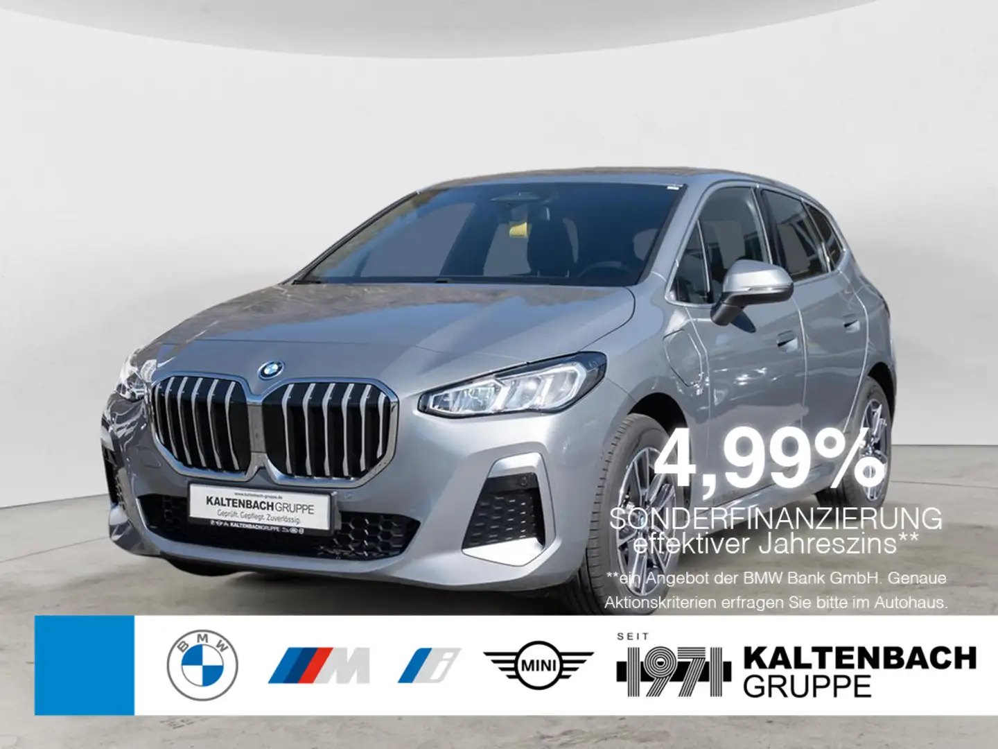 BMW 225 e Active Tourer xDrive M-Sport LED ACC Szary - 1