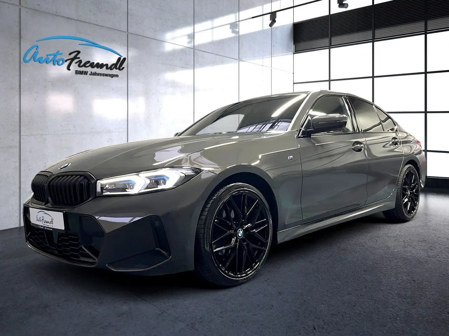 BMW 320 i M Sport *HuD*SD*ACC*360*LED+* Grau - 1