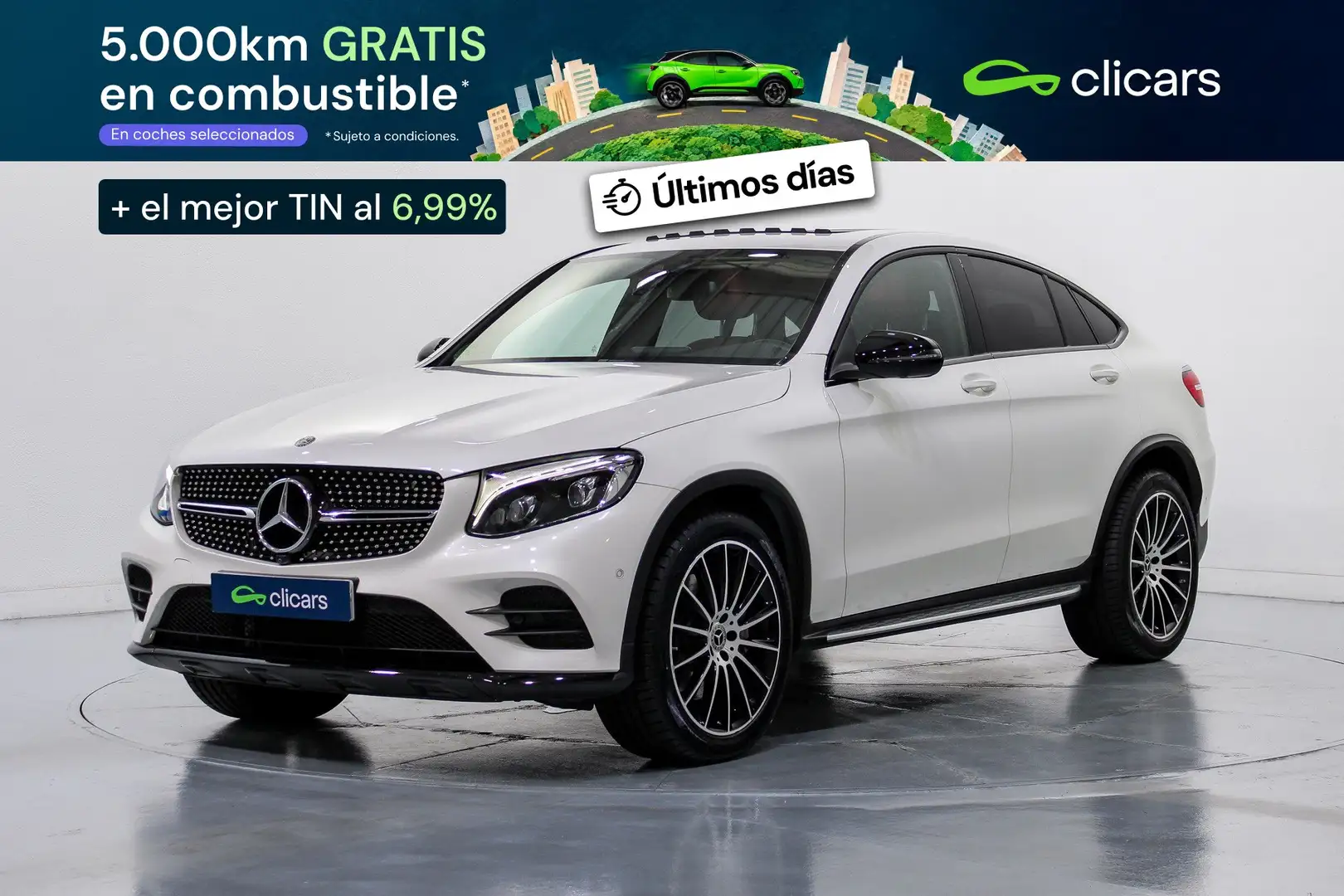 Mercedes-Benz GLC 250 Coupé 250d 4Matic Aut. Blanco - 1