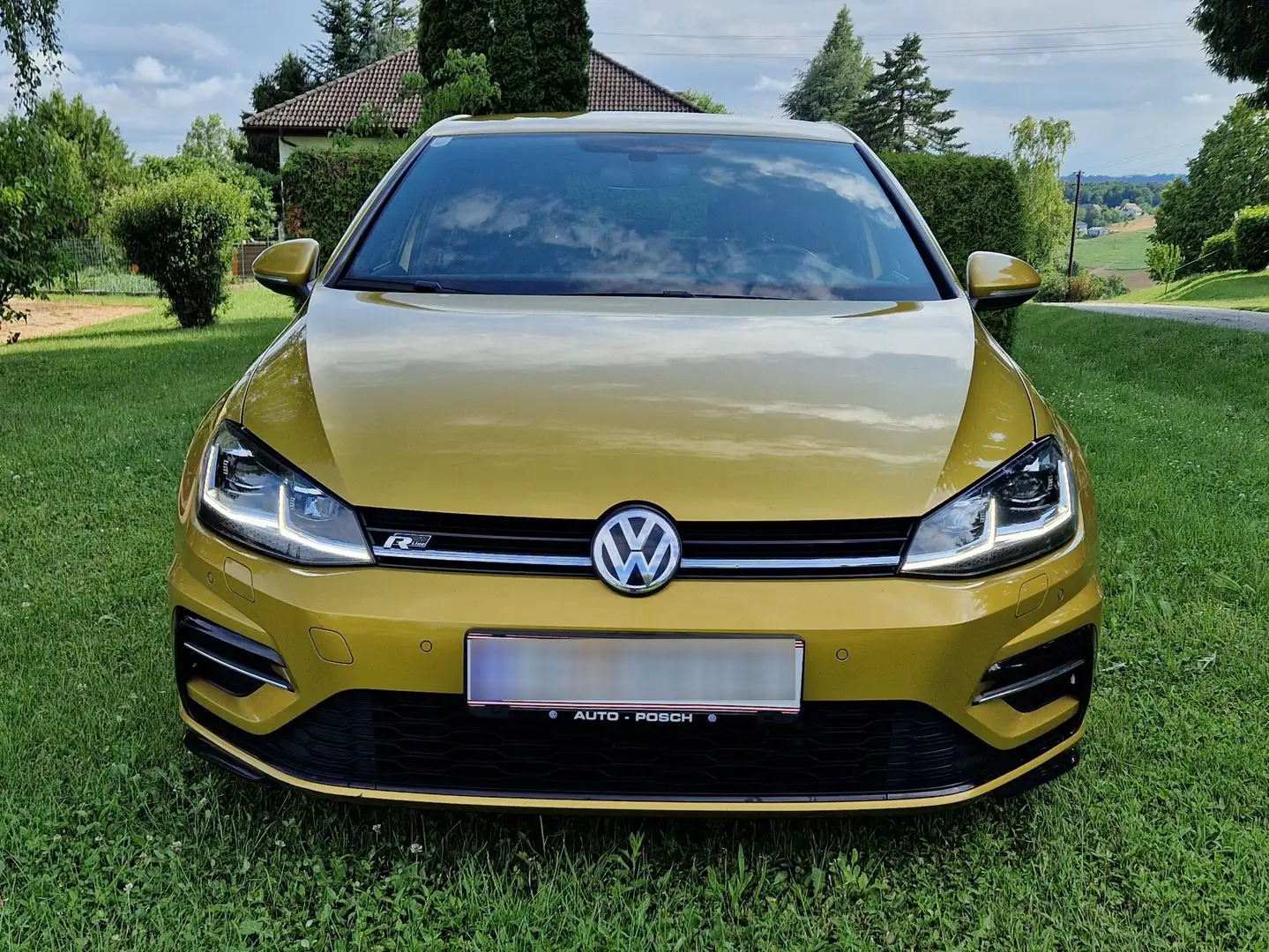 Volkswagen Golf VII Facelift 1.0 TSI R-Line LED Virtual Nav Gelb - 2