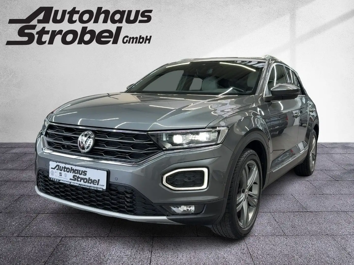 Volkswagen T-Roc 2.0 TSI DSG 4M SPORT ACC Navi LED Pano Led Grau - 2