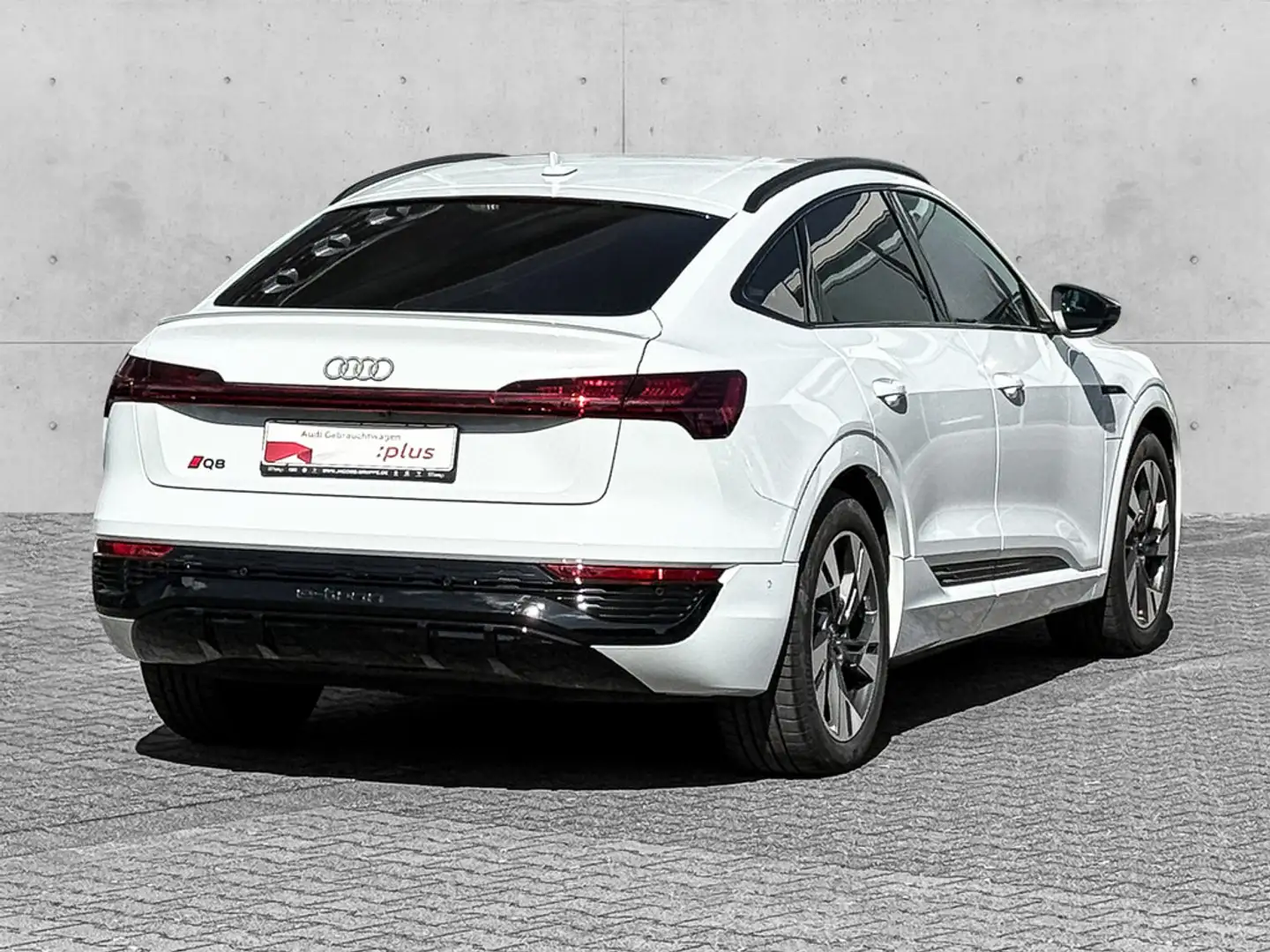 Audi Q8 Sportback 55 S line Matrix,Head-up,Kam e-tron Weiß - 2