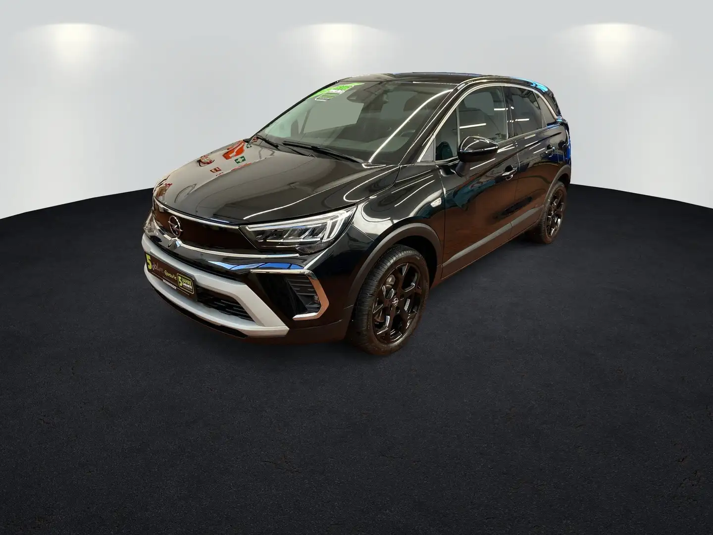 Opel Crossland 1.2 Turbo Elegance LED+SHZ+2xKlima+LM Schwarz - 2