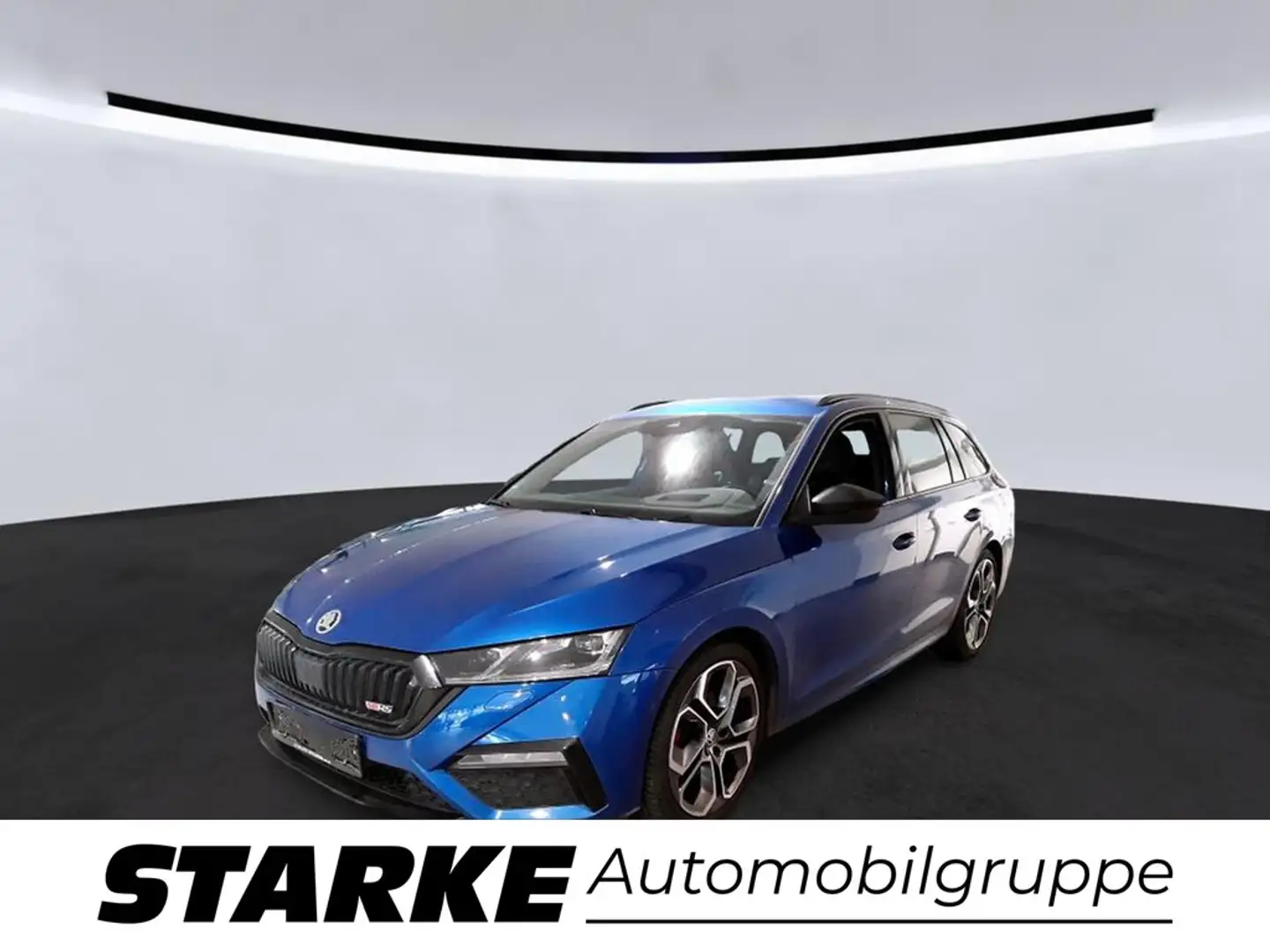 Skoda Octavia Combi 2.0 TDI DSG RS Plus Edition Blau - 1