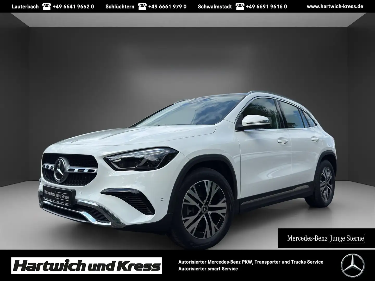 Mercedes-Benz GLA 220 GLA 220 d 4Matic Progressive+Pano+AHK+Kamera+MultibeamLED+ Blanc - 1