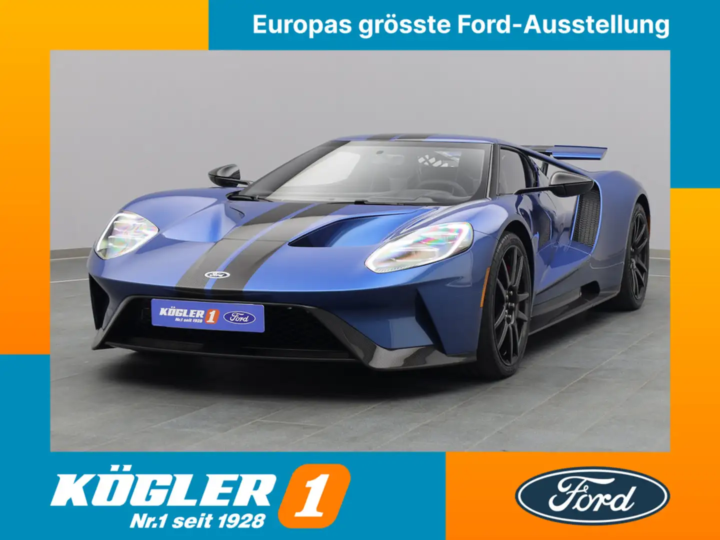 Ford GT Carbon Series/Deutsches Auto Blau - 1