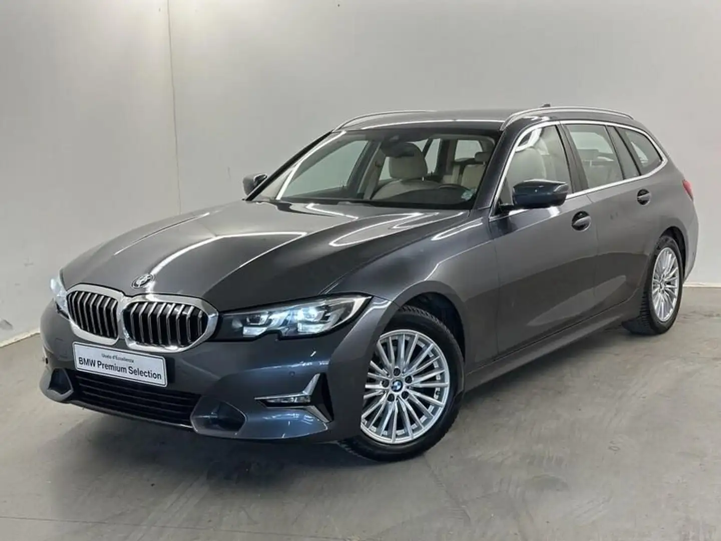 BMW 320 320d Touring Luxury auto Grigio - 1
