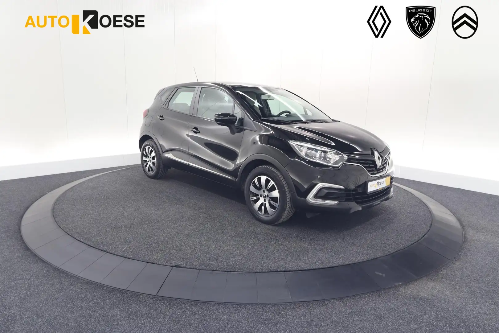 Renault Captur TCe 90 Limited | Parkeersensoren | Navigatie | Air Zwart - 1