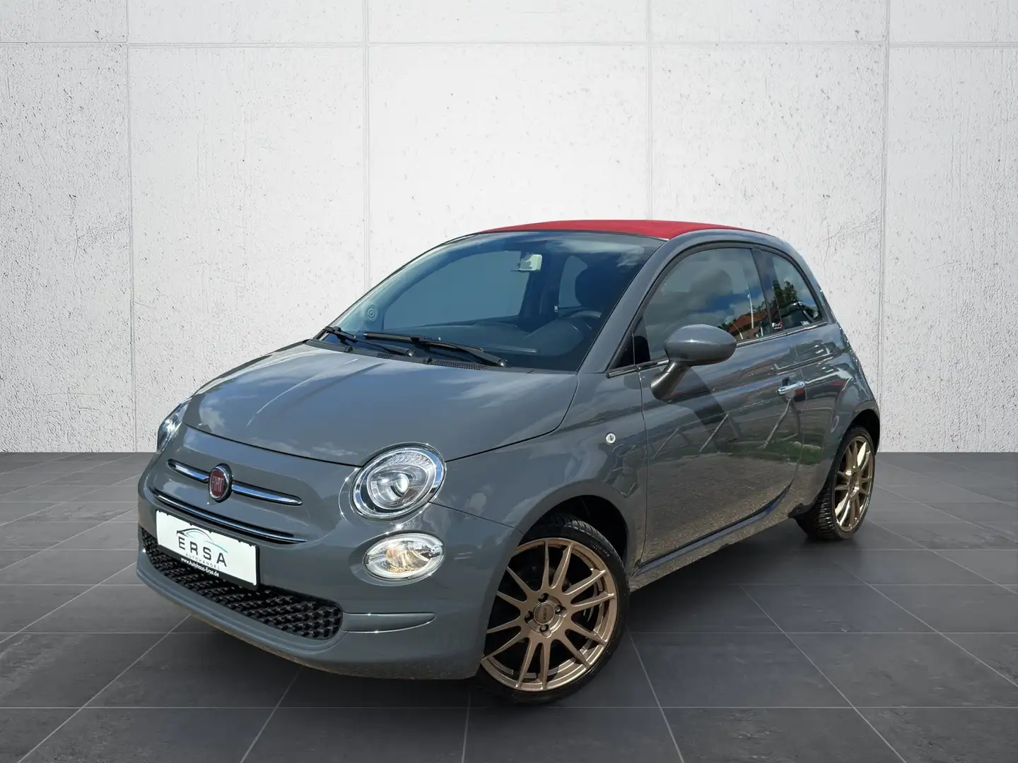 Fiat 500C Cabrio Lounge*grigio carrara*Klima*PDC*17"Zoll Grau - 1