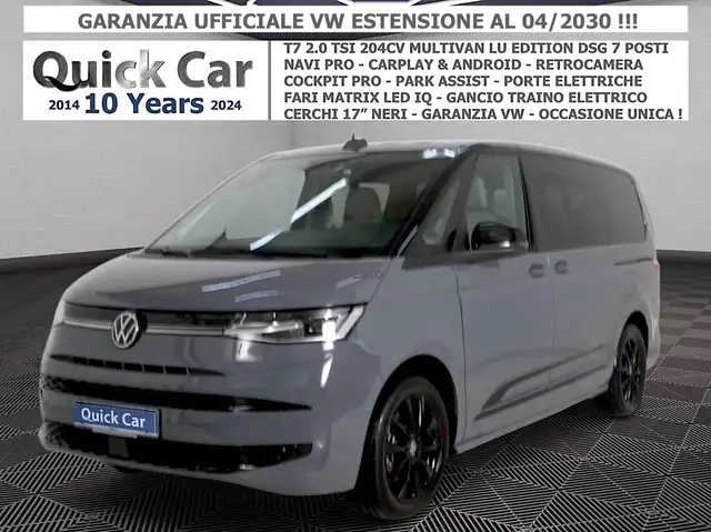 Volkswagen T7 Multivan LU EDITION, NAVI, CARPLAY, GANCIO, MATRIX, +IVA