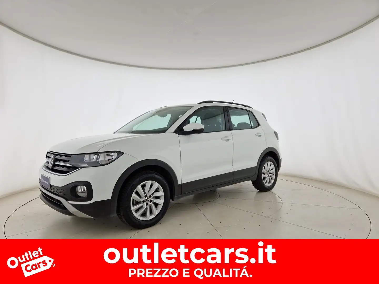 Volkswagen T-Cross 1.0 tsi style 95cv Blanc - 1
