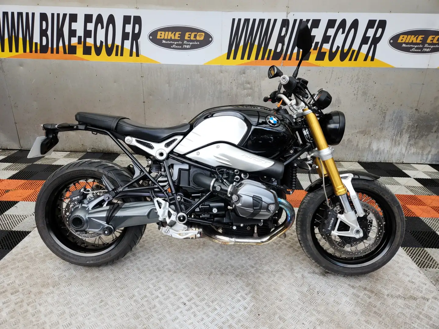 BMW R nineT Siyah - 1