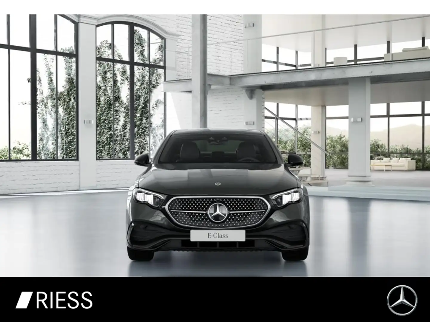 Mercedes-Benz E 300 de AMG Sport Night Distr Pano AHK Keyl 360 Gris - 2