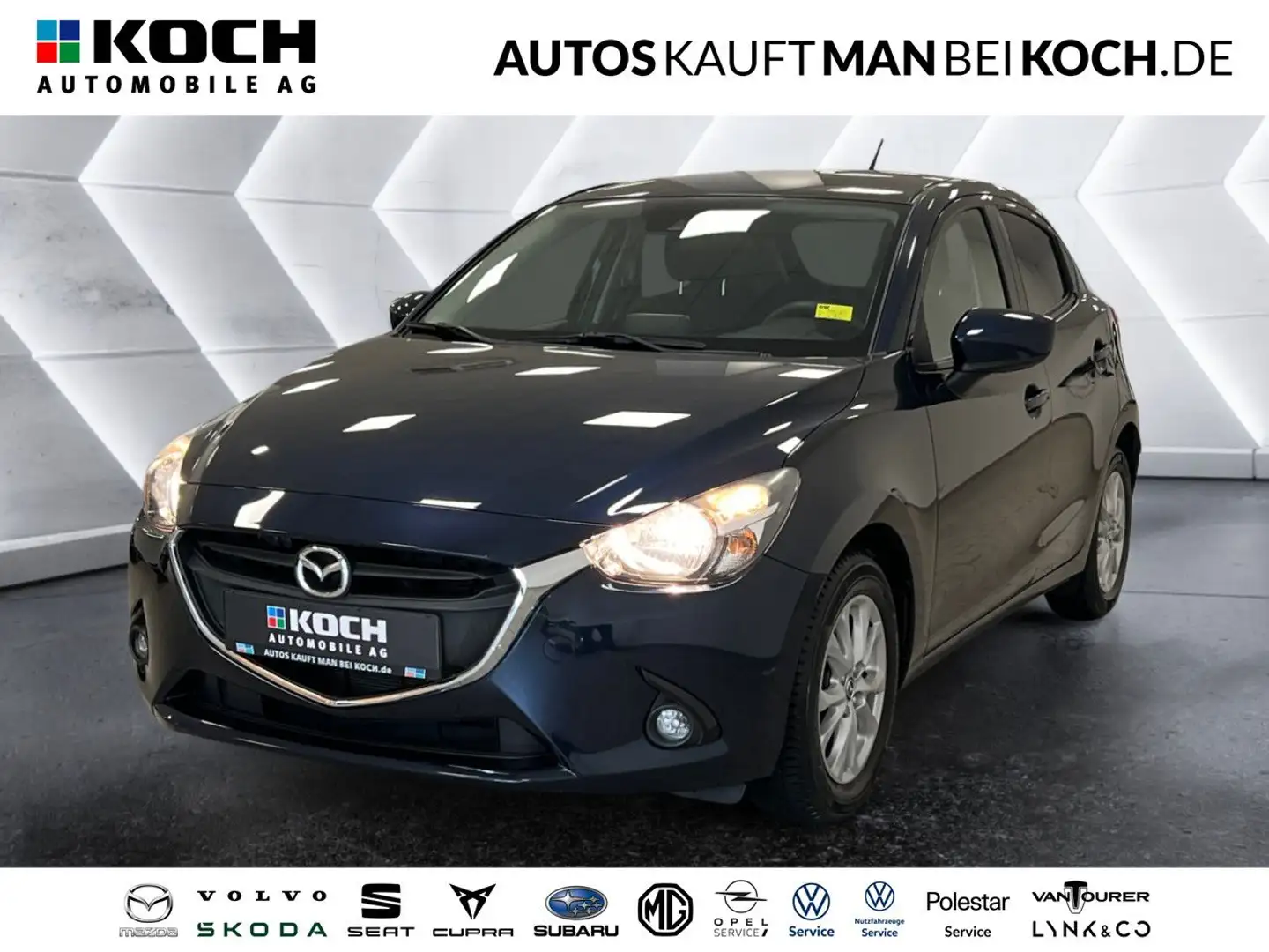 Mazda 2 L SKYACTIV-G 90 5T 6AT AL-EXCLUSIVE TOU-P Klima Blauw - 1