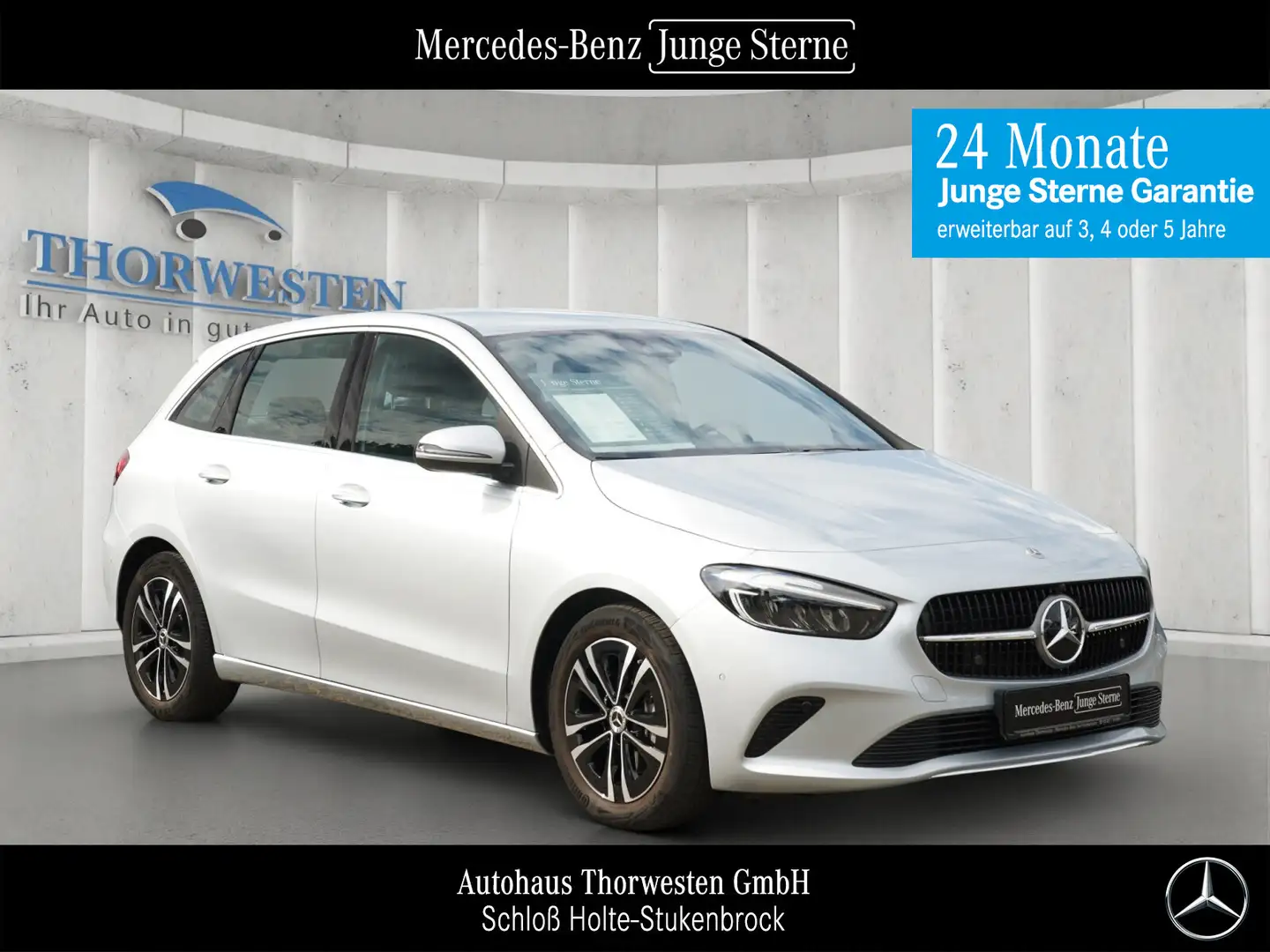Mercedes-Benz B 220 B 220 4MATIC Progressive Advanced Winter-Paket Silber - 1