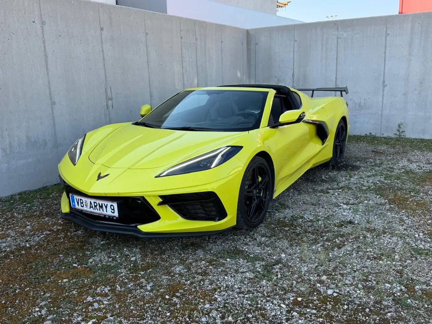 Corvette Stingray Chevrolet Corvette Stingray Gelb - 1