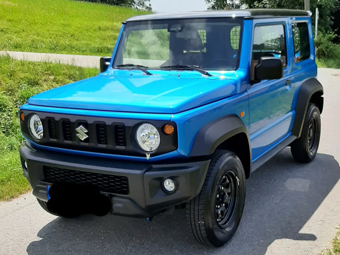 Suzuki Jimny Jimny 1.5 ALLGRIP Comfort+Allrad+Klima+AHK+uvm Blau - 2