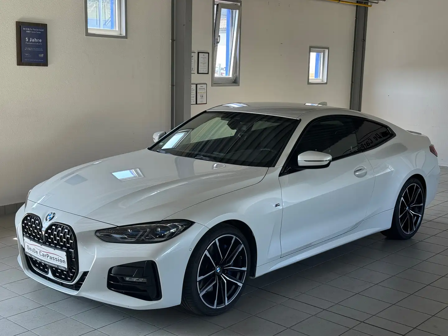BMW 430 BMW 430i Coupe*M-Sport+Laser+HarmanKardon*Deuts2Hd Weiß - 1