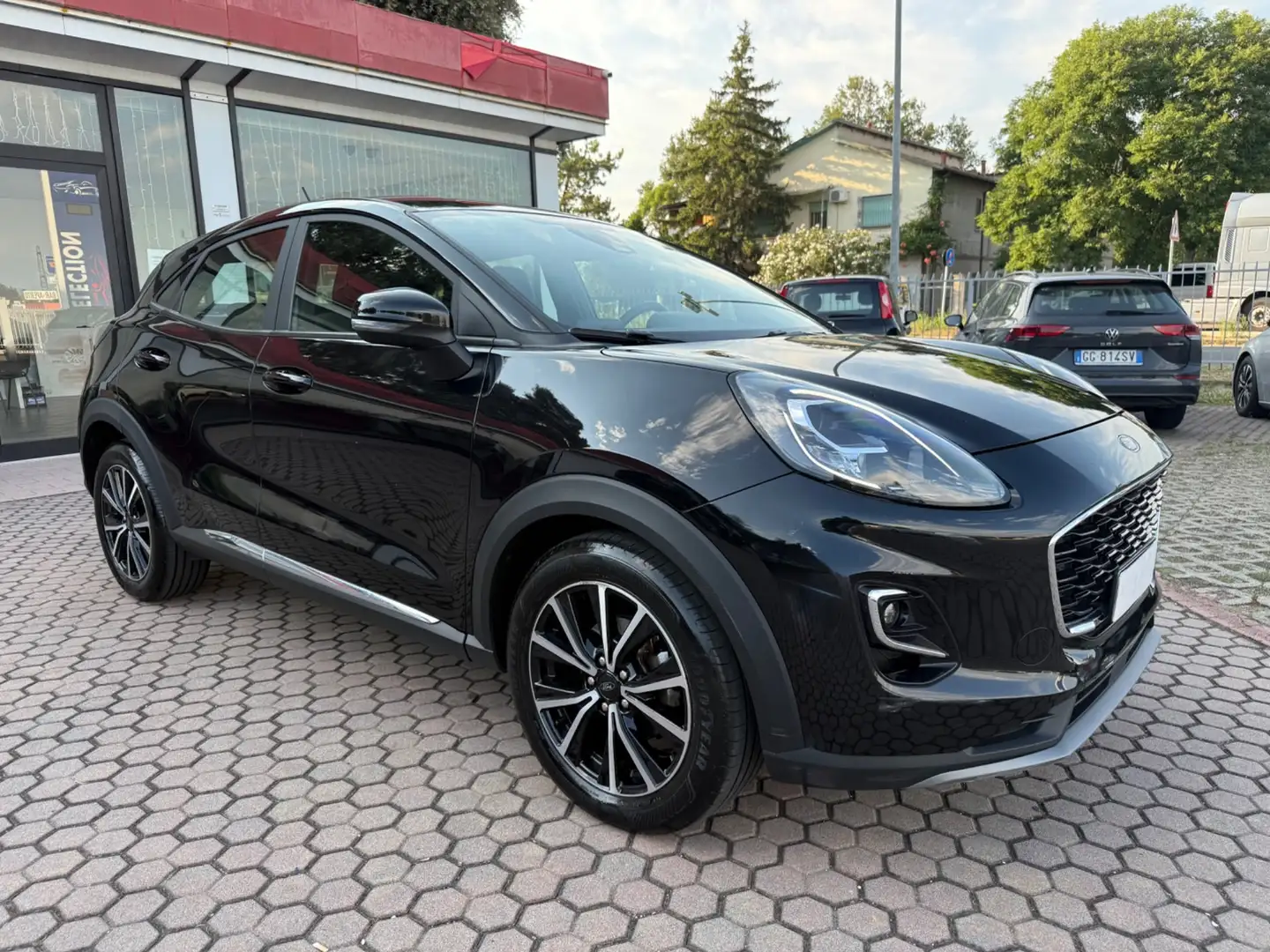 Ford Puma 1.0 EcoBoost Hybrid 125 CV S&S OK NEOPATENTATI Nero - 2
