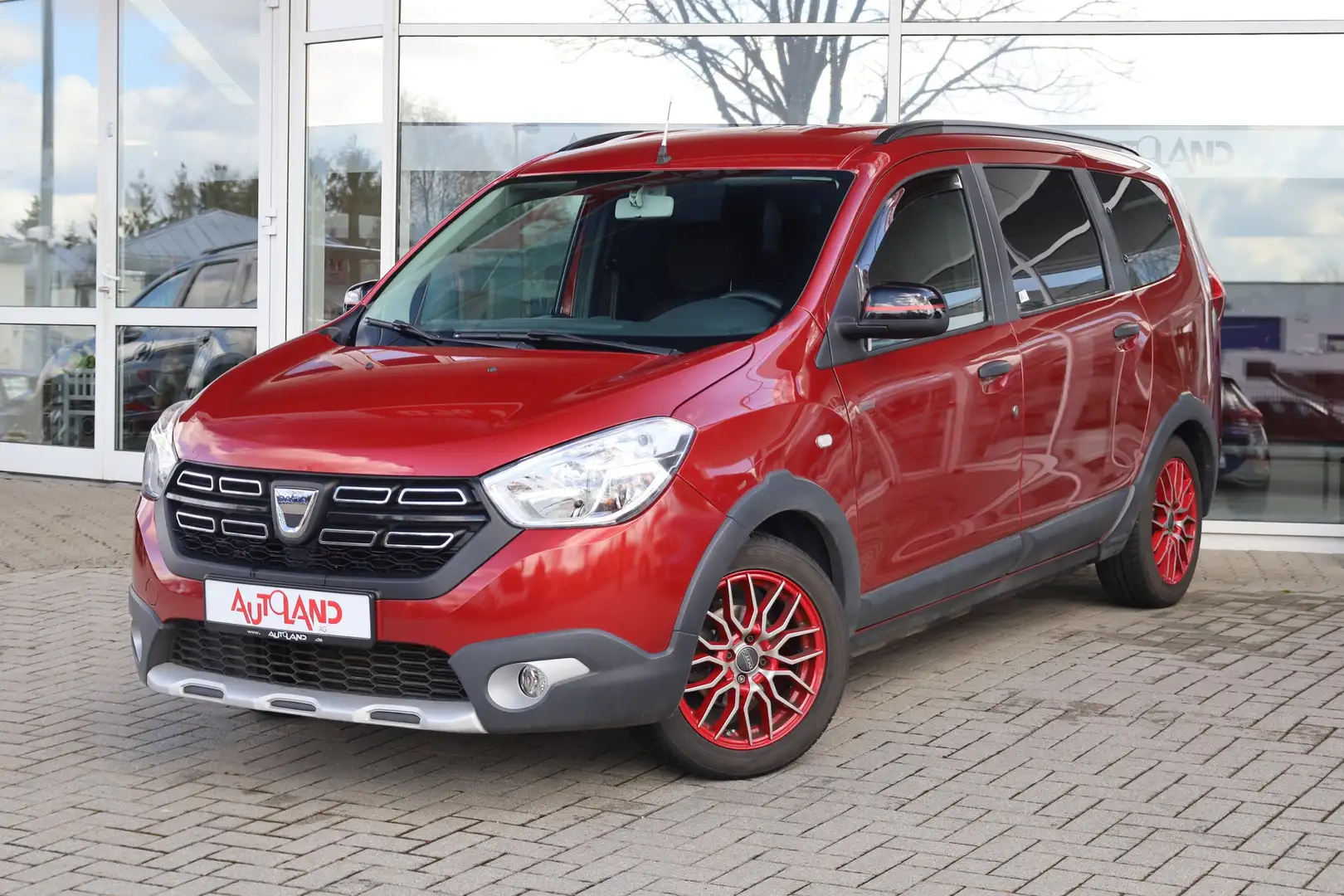 Dacia Lodgy Stepway 1.6 SCe Navi 7-Sitzer Tempomat PDC Rojo - 2