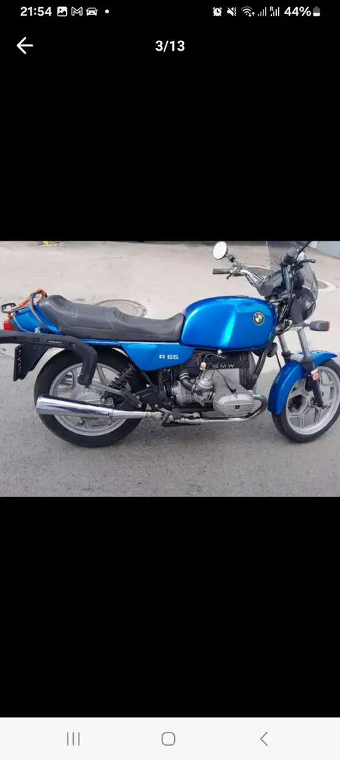 BMW R 65 Blu/Azzurro - 1