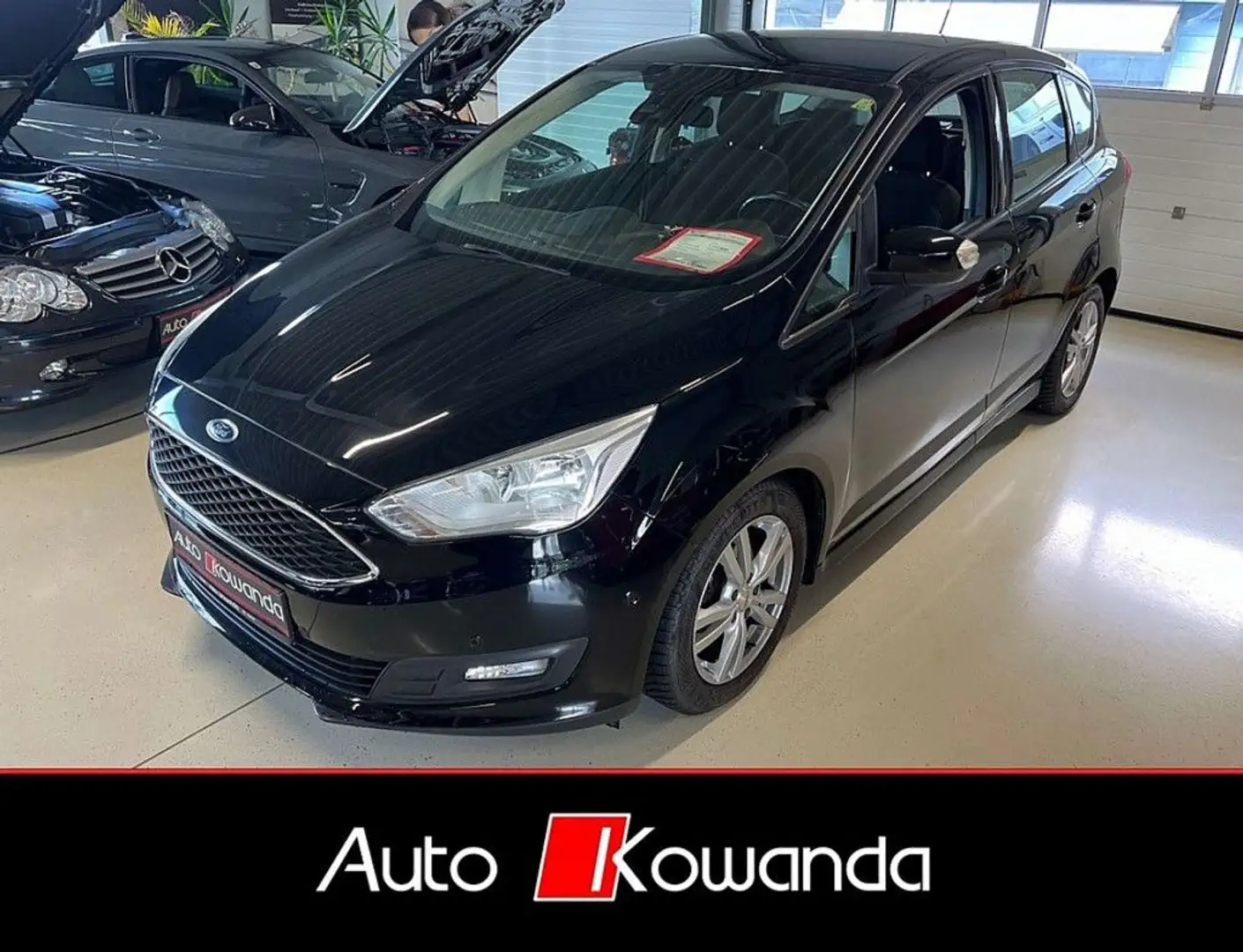 Ford C-Max Trend 1,0 EcoBoost -1.Besitz *Wenig Km* Schwarz - 1
