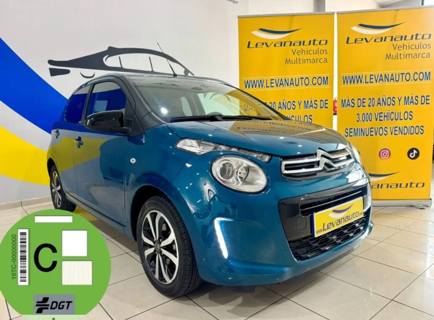 Citroen C1 1.0 VTi City Edition 72 Azul - 1