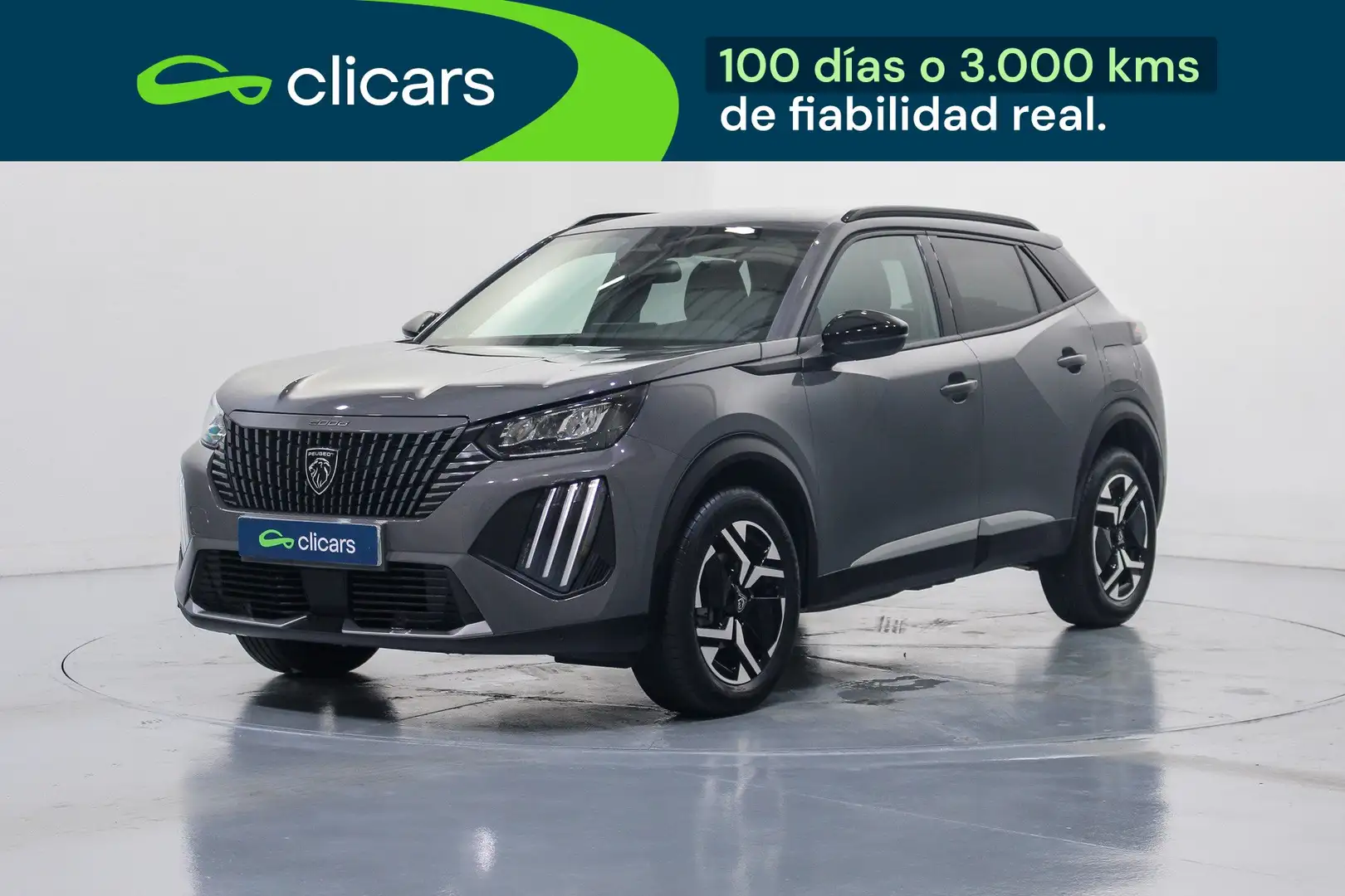 Peugeot 2008 1.2 PureTech S&S Allure 100 Gris - 1