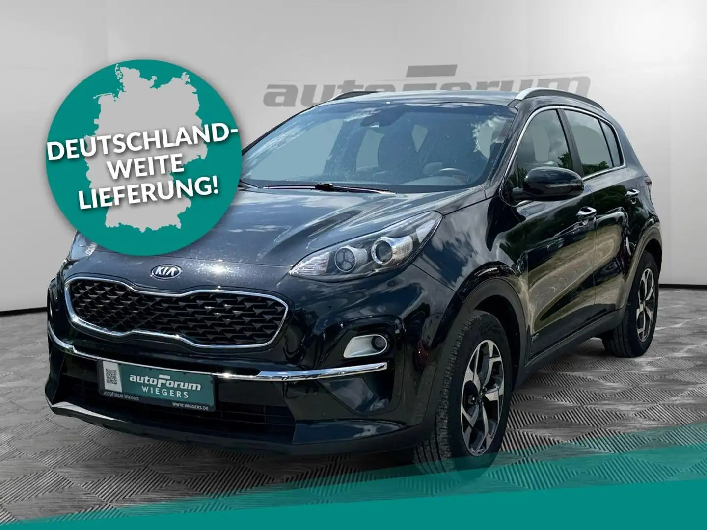 Kia Sportage 1.6T-GDI AWD Vision DCT+Navi+Kamera+Kom Negro - 1