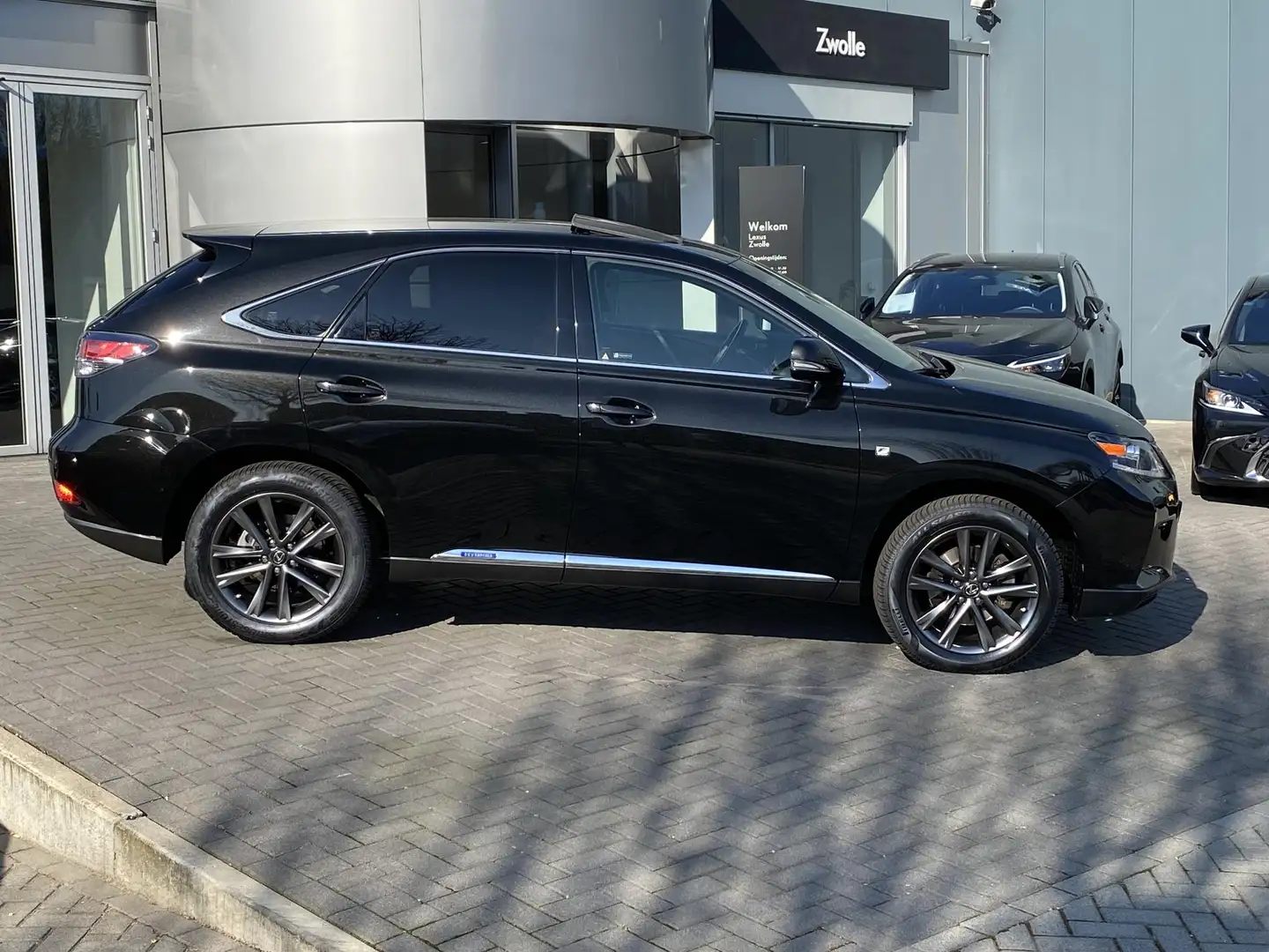 Lexus RX 450h 4WD F-Sport Line NL-AUTO TREKHAAK SCHUIFDAK EL-ACH Zwart - 2
