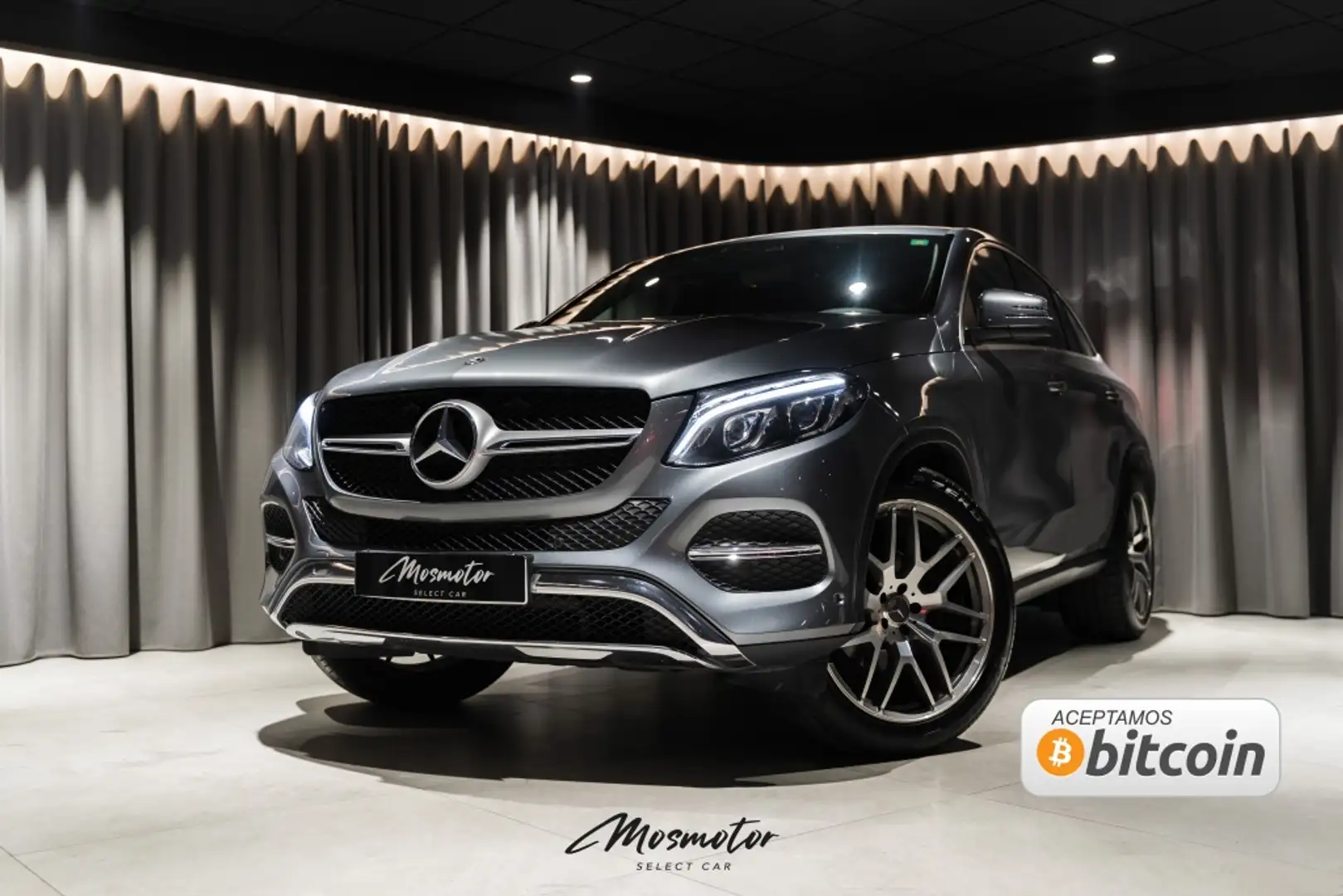 Mercedes-Benz GLE 350 Coupé 350d 4Matic Aut. Šedá - 1