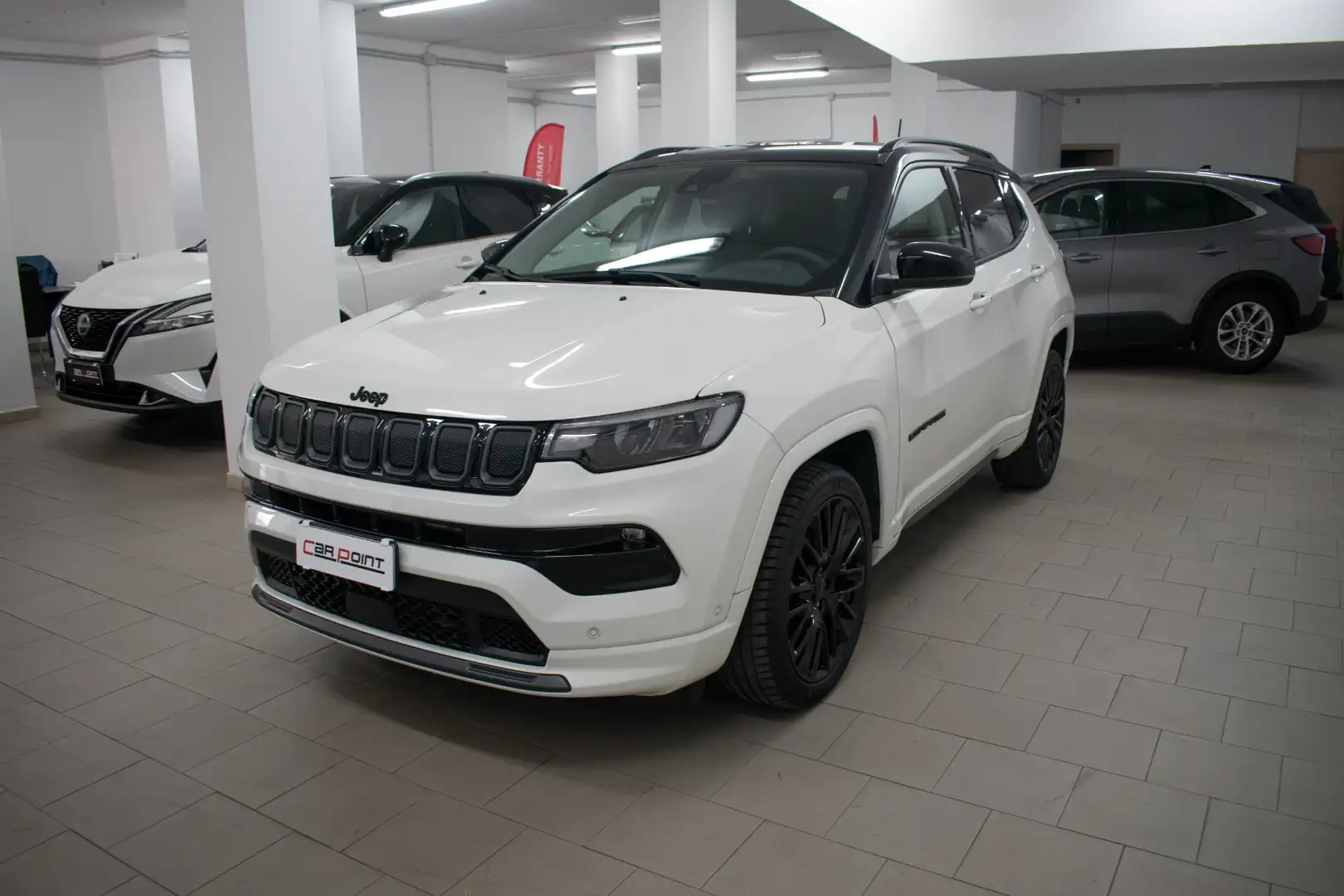 Jeep Compass Compass 1.6 Multijet II 2WD S Blanc - 1