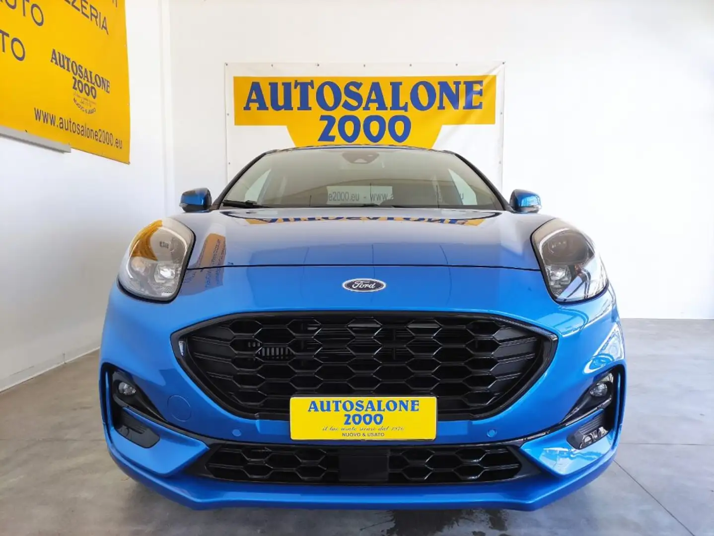 Ford Puma 1.0 EcoBoost Hybrid 125 CV S&S ST-Line X NEOPATENT Blu/Azzurro - 2