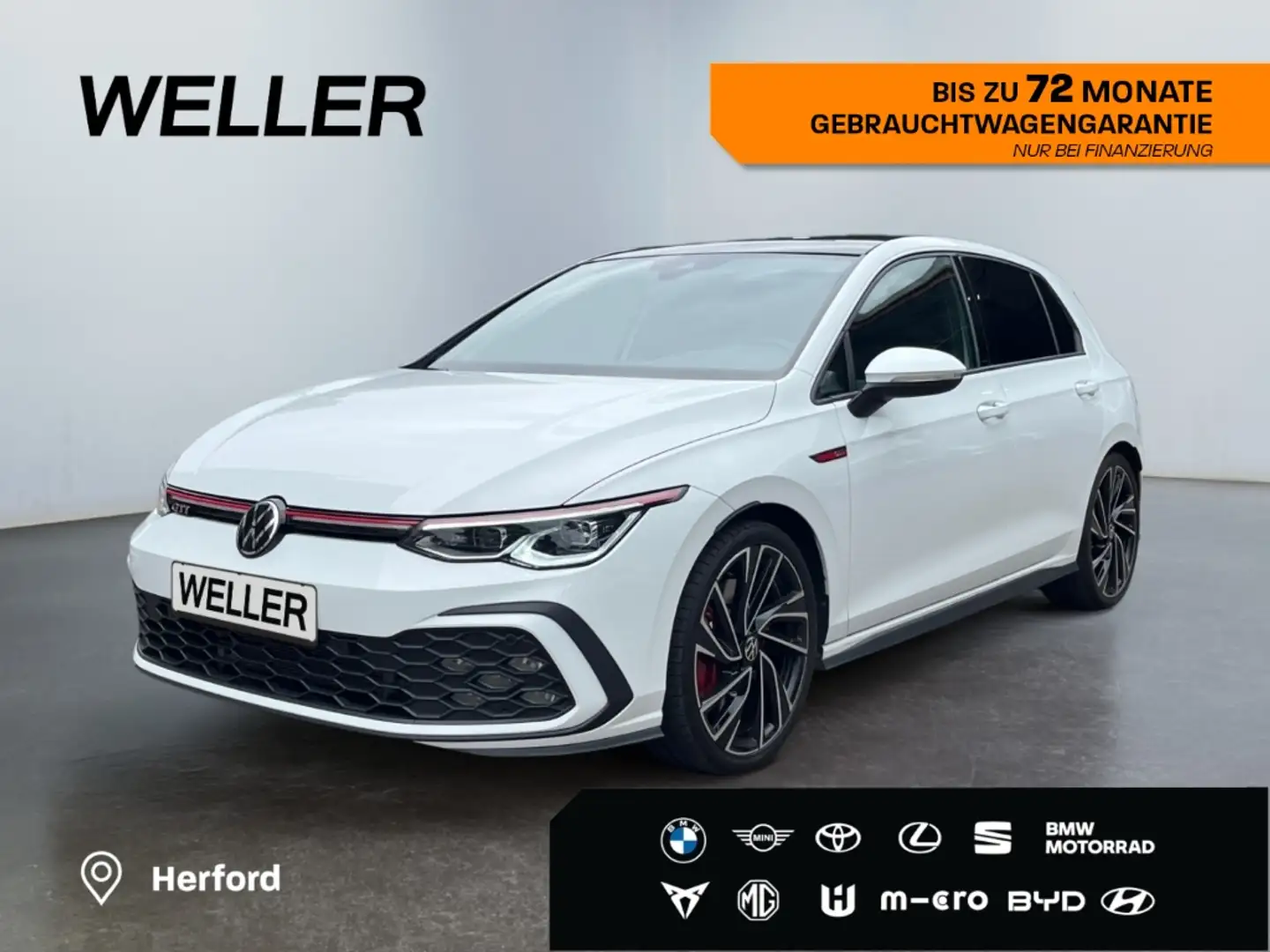 Volkswagen Golf GTI 2.0 TSI DSG *Matrix*AHK*ACC*DCC*H/K*CAM* Weiß - 1
