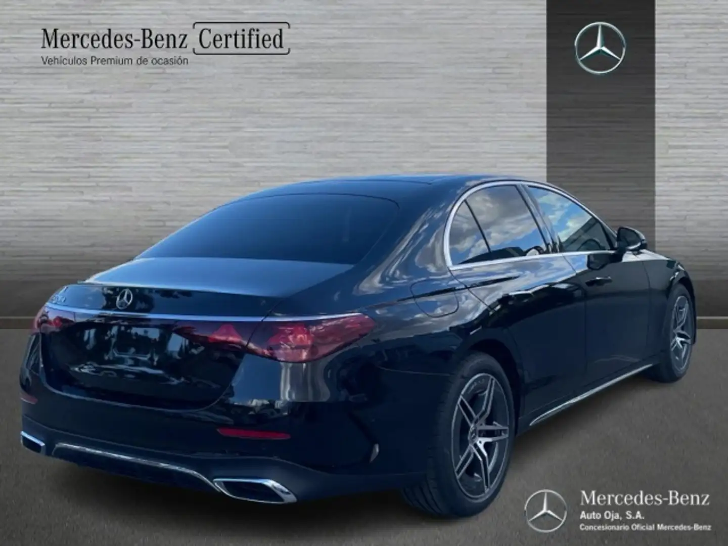 Mercedes-Benz E 220 220d 9G-Tronic Negro - 2