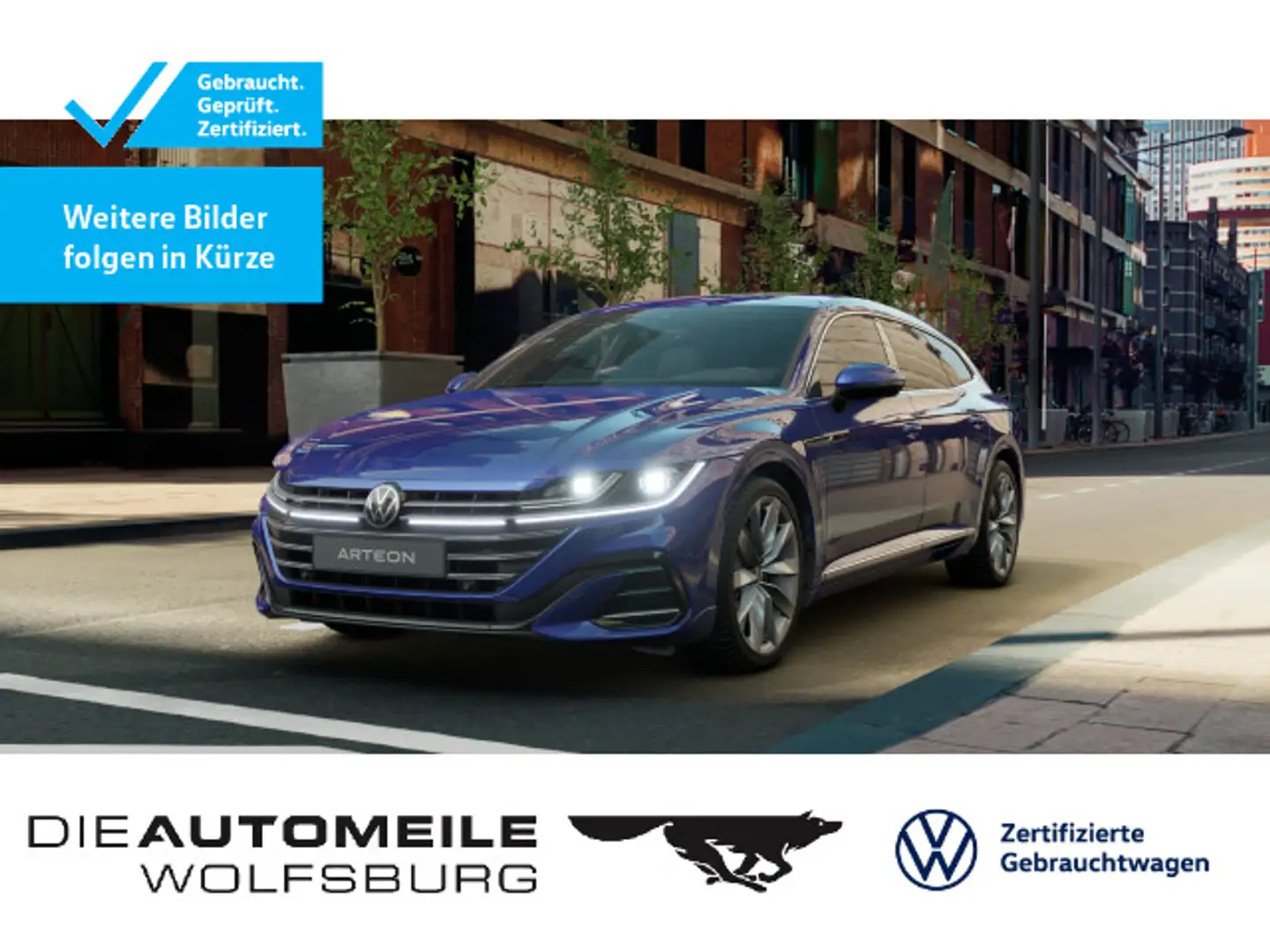 Volkswagen Arteon 2.0 TDI 4M DSG R-Line Matr Blau - 1