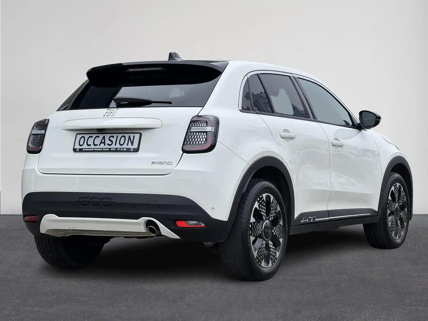 Fiat 600 1.2 Hybrid La Prima | ACC | Stoelverwarming / Mass Weiß - 2