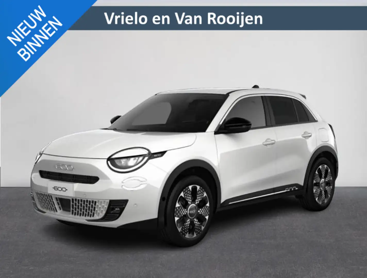 Fiat 600 1.2 Hybrid La Prima ( Vestiging - Vianen ) Blanc - 1