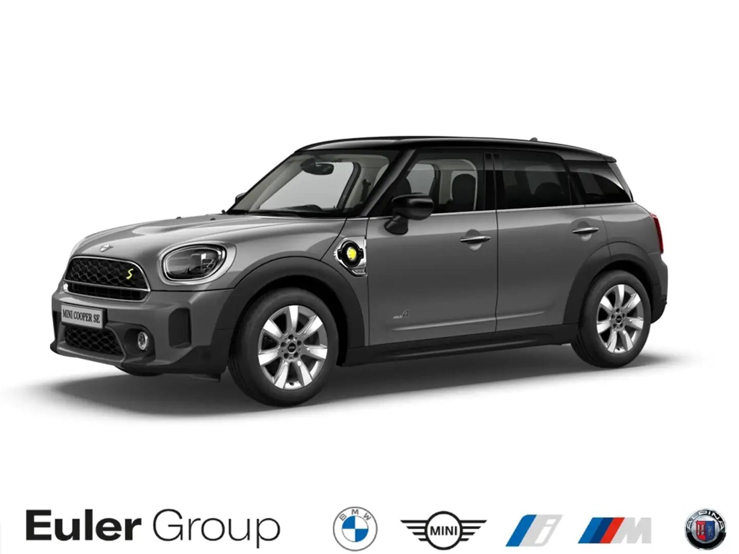 MINI Cooper SE Countryman ALL4 Navi LED Kurvenlicht Mehrzonenklima 2-Zonen-K Grau - 1