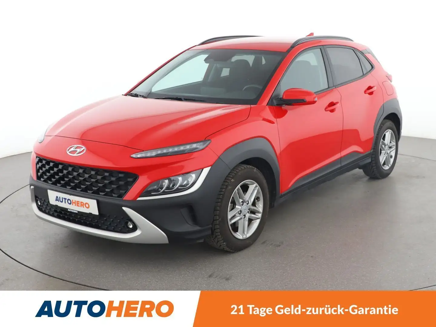 Hyundai KONA 1.0 T-GDI Trend 2WD Aut.*TEMPO*CAM*PDC*SHZ* Rouge - 1